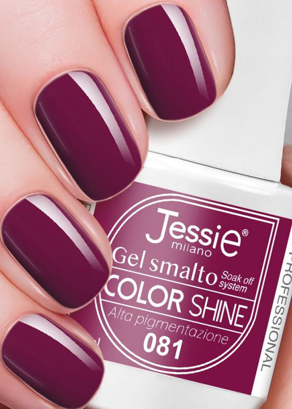 Gel smalto colore shine - Rosso Melanzana Rosso Melanzana