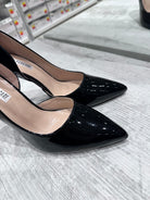 Décolleté Classiche in Vernice - Eleganza in Nero