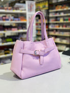 Borsa Elegante in Pelle Sintetica - Colore Rosa Rosa