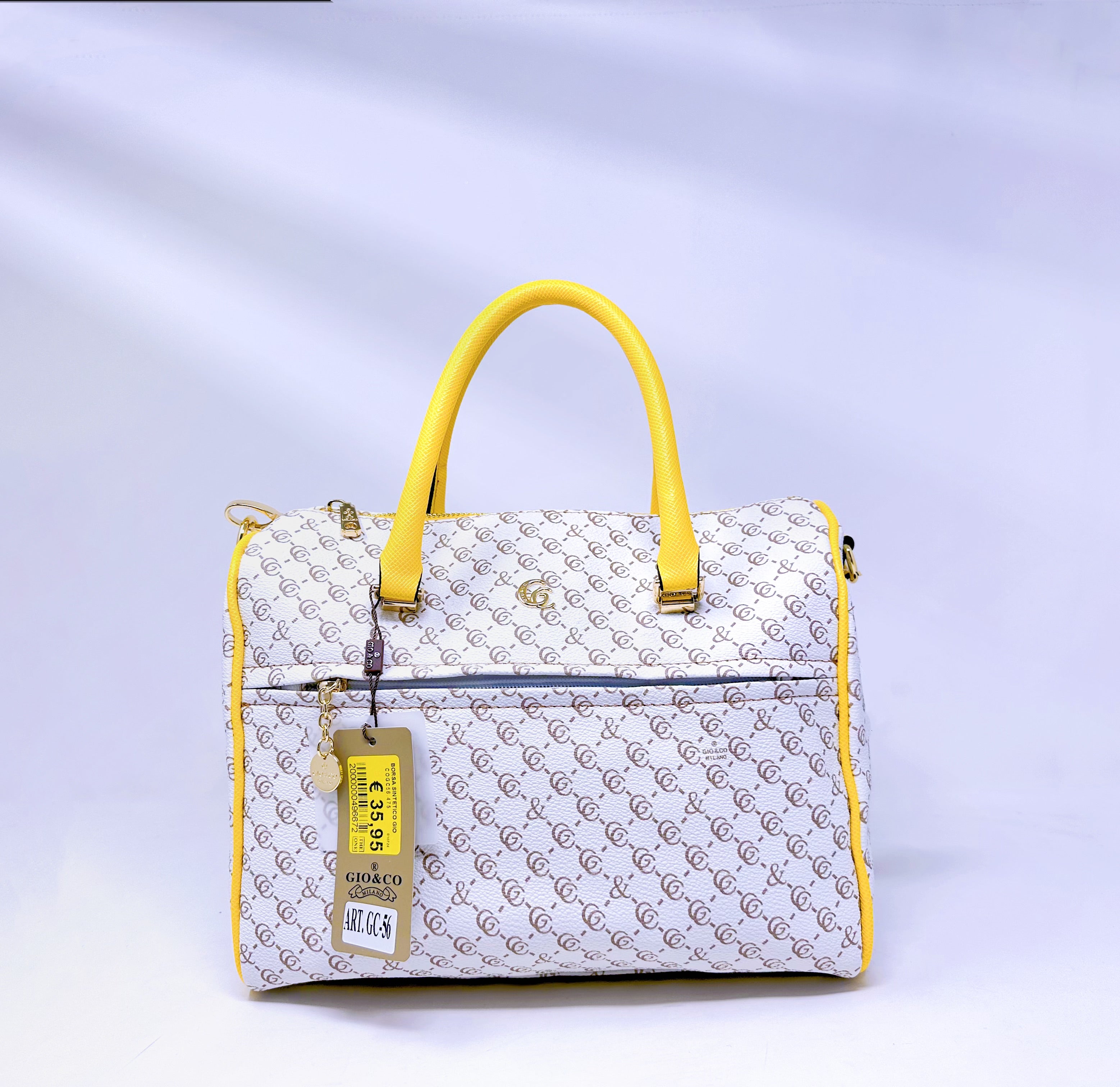 Borsa sintetico giocogc 56.475 Gialli Bianco