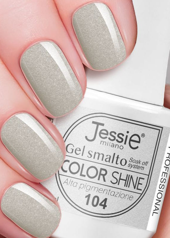 Gel smalto colore shine - Argento Argento