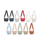 Borsa a sella vintage con tracolla larga regolabile
