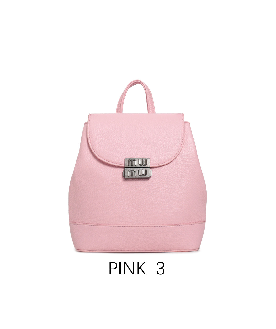 Zainetto compatto alla moda con chiusura in metallo vintage Rosa