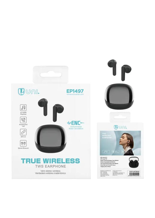 UNI-TWS Auricolare Bluetooth semi-in-ear CE