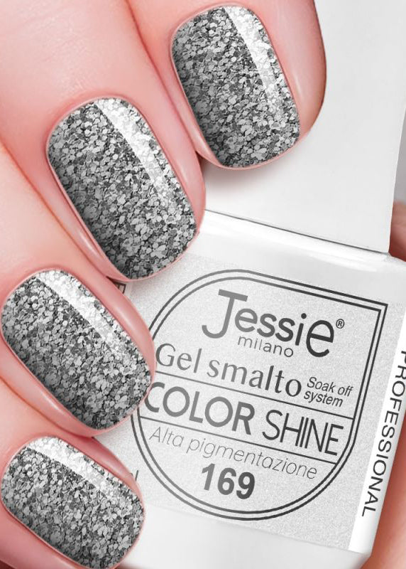 Gel smalto colore shine - Grigio Grigio