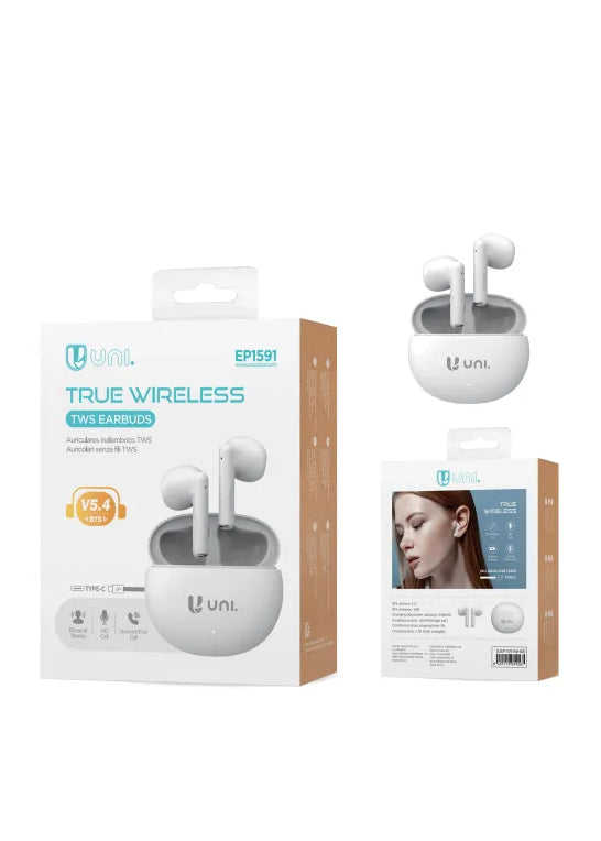 Auricolare Bluetooth TWS Pro Bianco