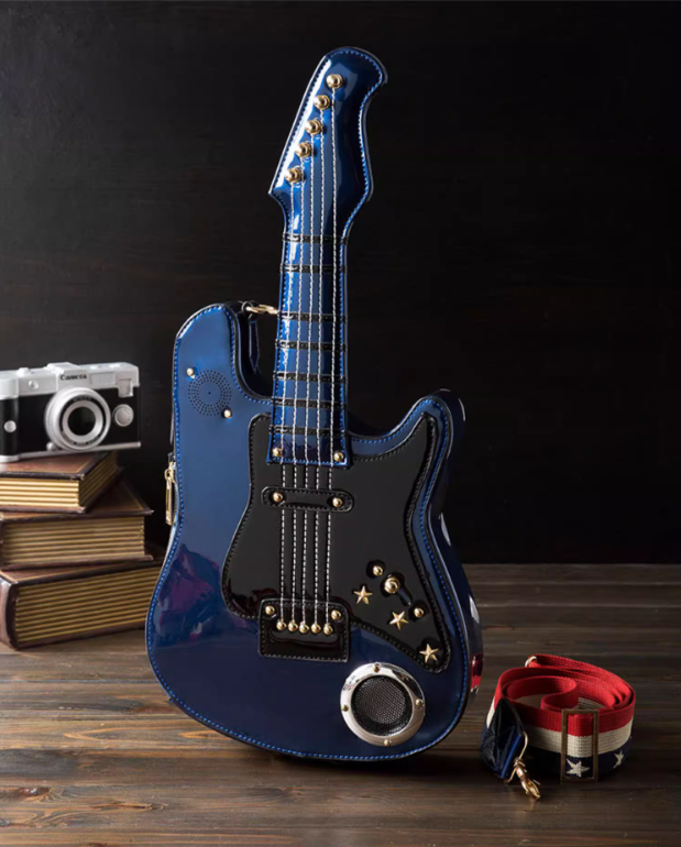 Borsa Guitar Shana con casse funzionanti BLUE