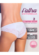 Slip donna l’altra cotonella mini slip 2 lace