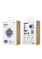 Smart Watch Ultimate Extraordinary Master Doppio Cinturino (Metallo + Silicone) CE