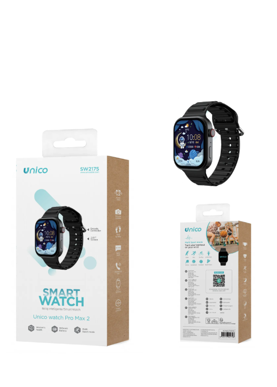 Orologio intelligente con bordo ad angolo retto Hryfine quadrante da 2,01 pollici 49 mm CE ES