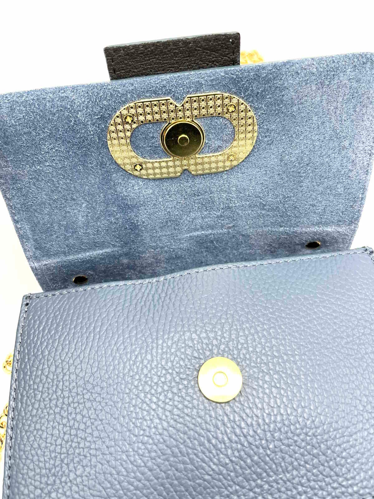 Genuine leather shoulder bag, MINI size, made in Italy, art. 112413