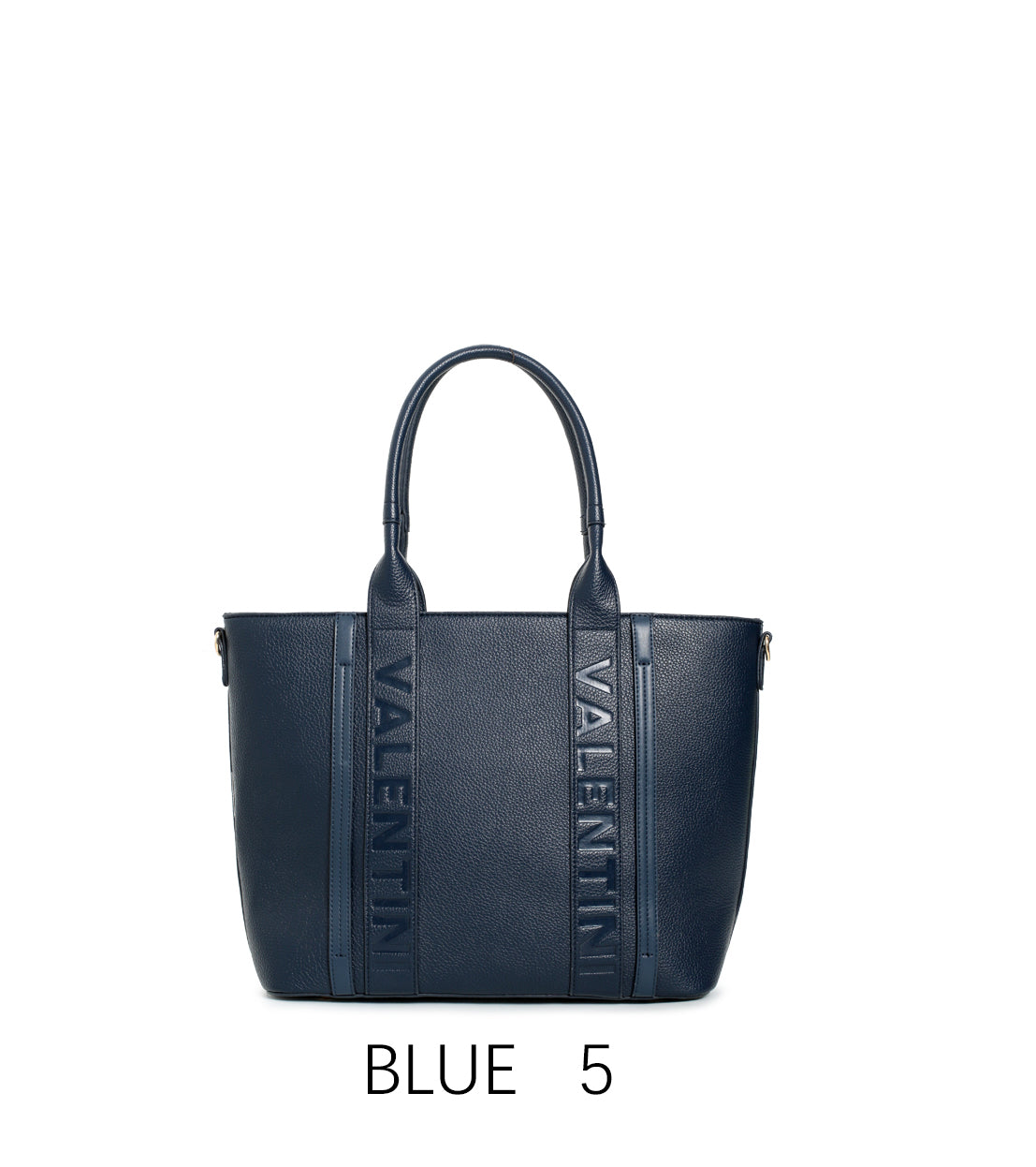 Borsa tote capiente dal design classico con tracolla regolabile Blue