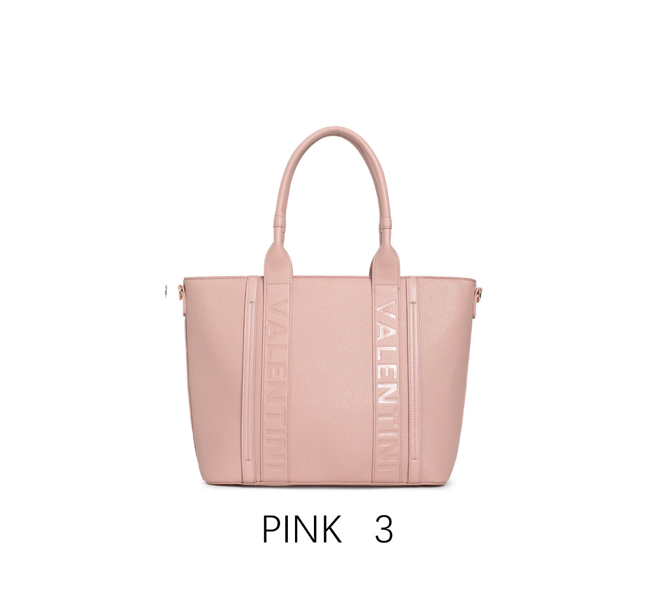 Borsa tote capiente dal design classico con tracolla regolabile Rosa