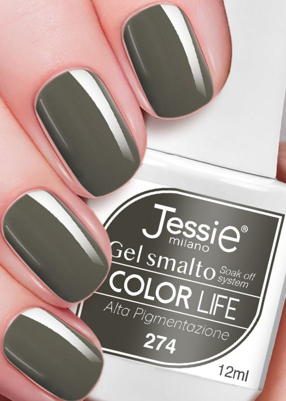 Gel smalto colore shine - Grigio Topo Grigio Topo