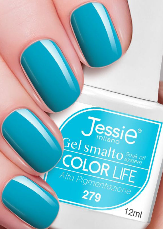 Gel smalto colore shine - Blu Fiordaliso Blu Fiordaliso