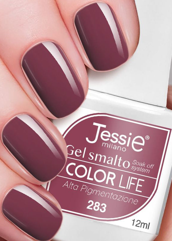 Gel smalto colore shine - Rosso Violaceo Rosso Violaceo