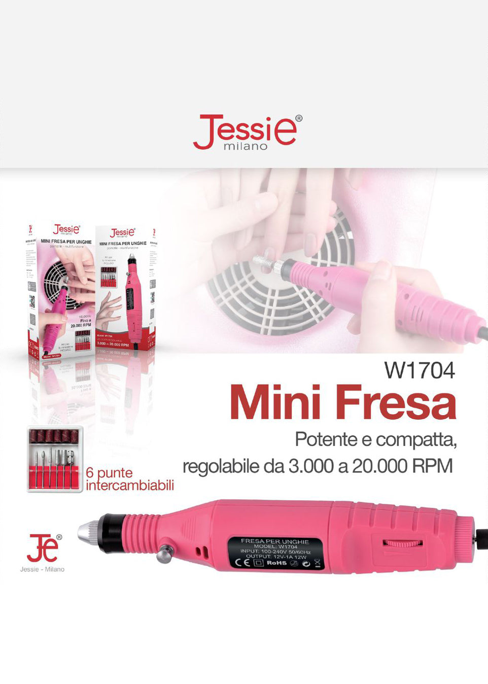 FRESE PER UNGHIE E LAMPADE UV/LED