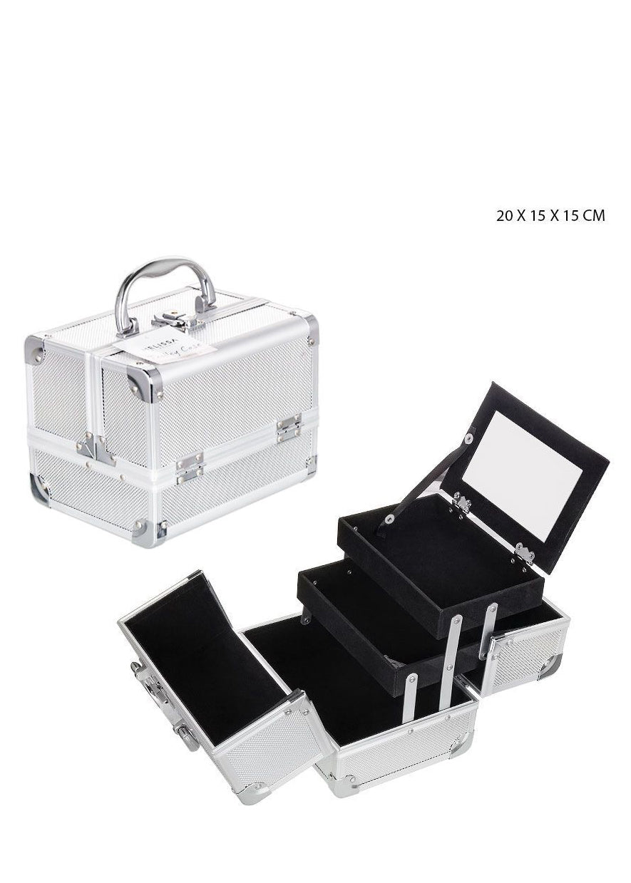 BEAUTY CASE ARGENTO