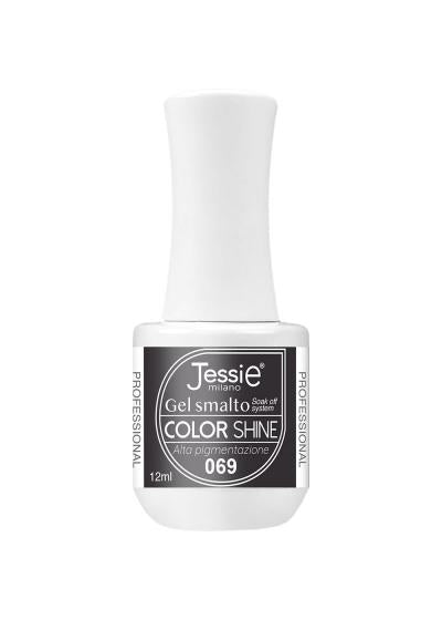 Gel smalto colore shine - Marrone-Rosso Scuro