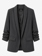 Tailleur Donna Elegante – Completo Donna Ufficio Stile Italiano S-3XL Nero Giacca-Autunno Inverno