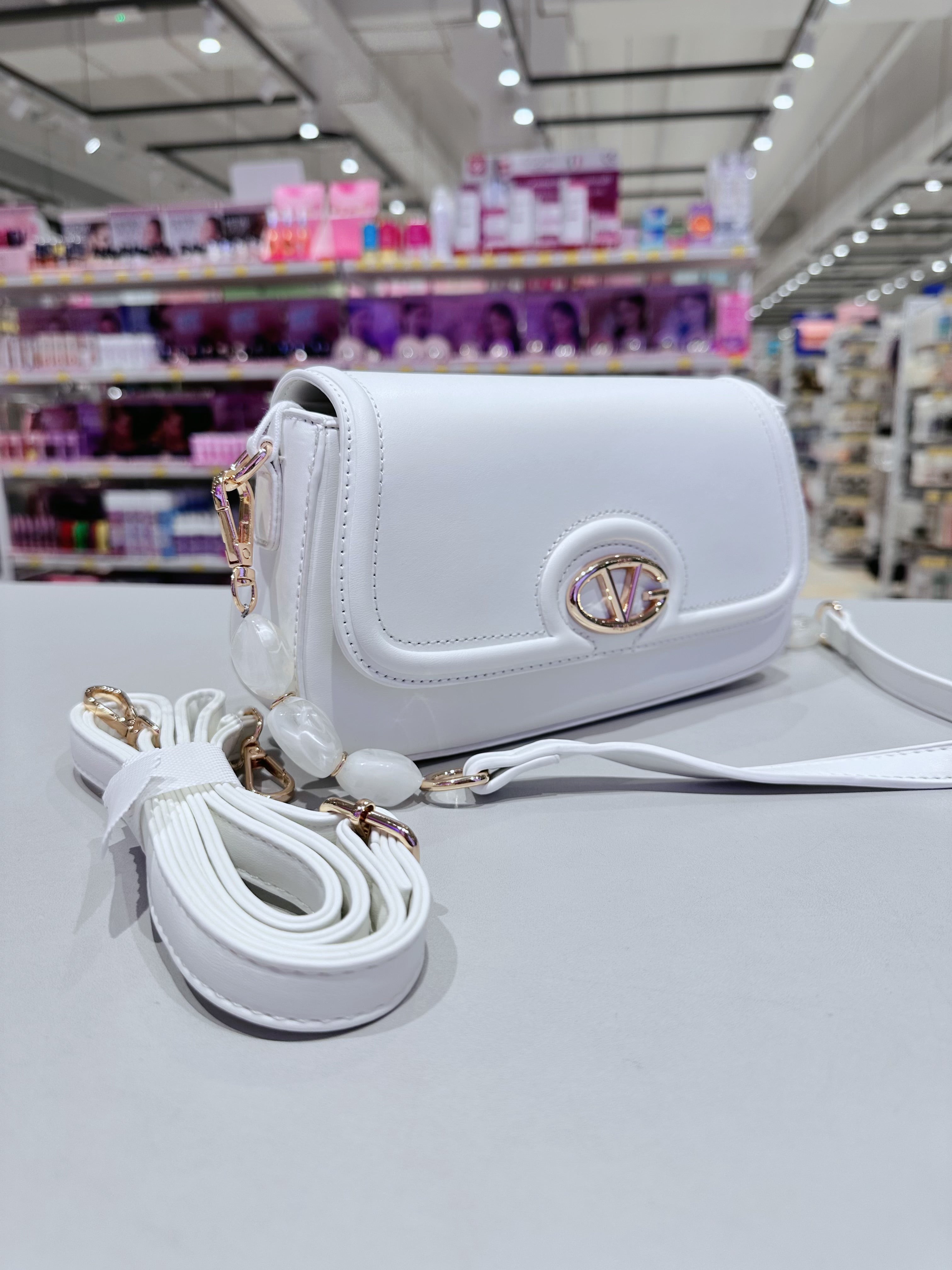 Elegante Mini Borsa Bianca - Stile e Funzionalità in Uno
