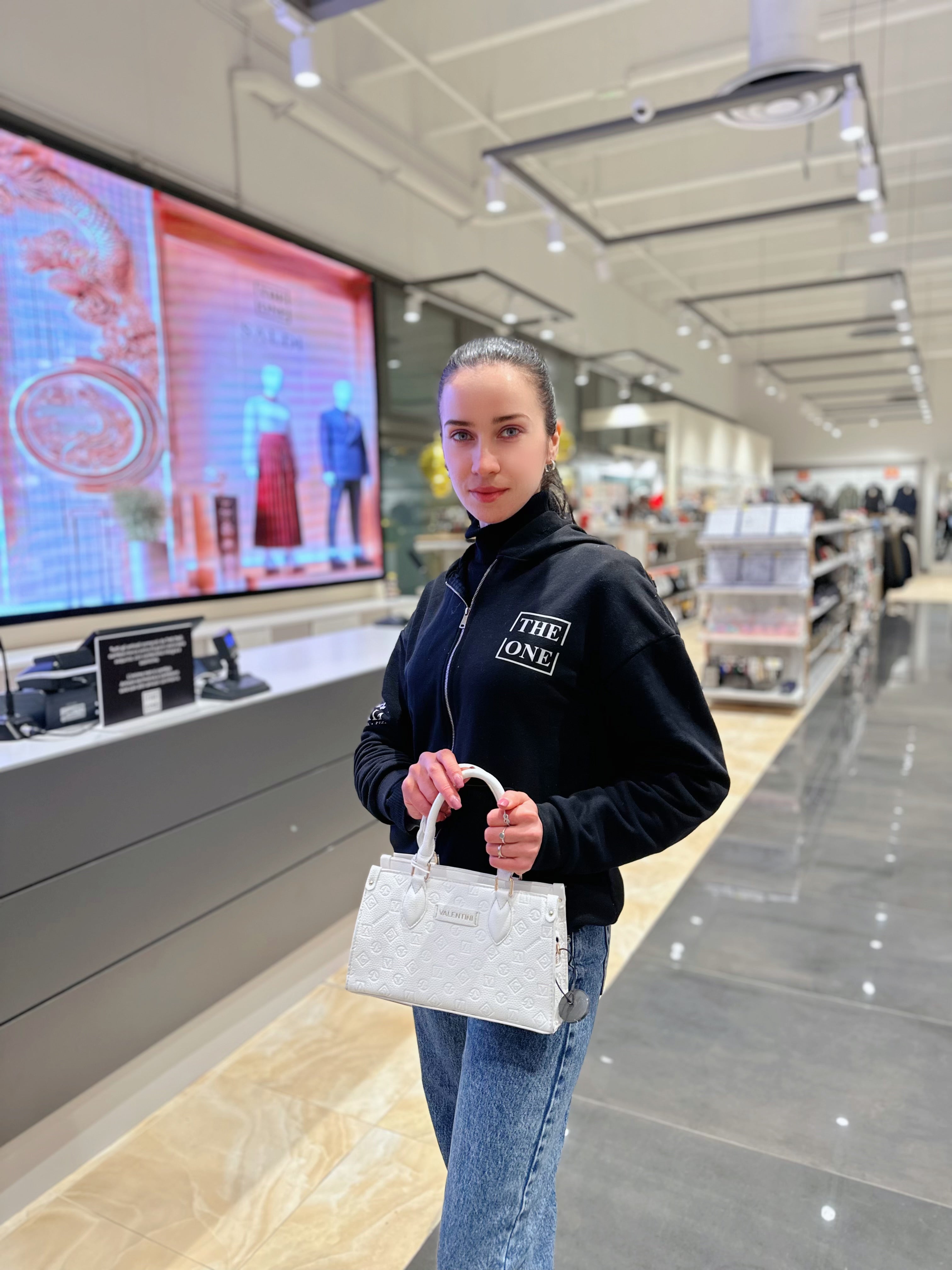 Borsa a Mano Bianca Valentini - L’eleganza incontra lo stile