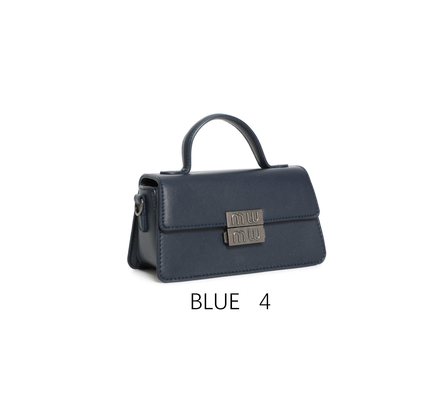 Mini borsa vintage con chiusura in metallo e tracolla regolabile