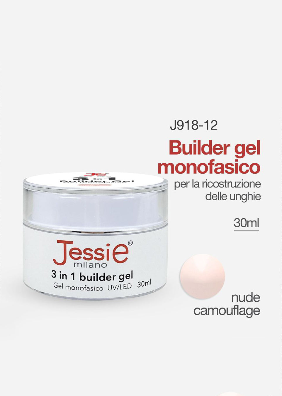 Gel costruttore - monofasico Nude Camouflage