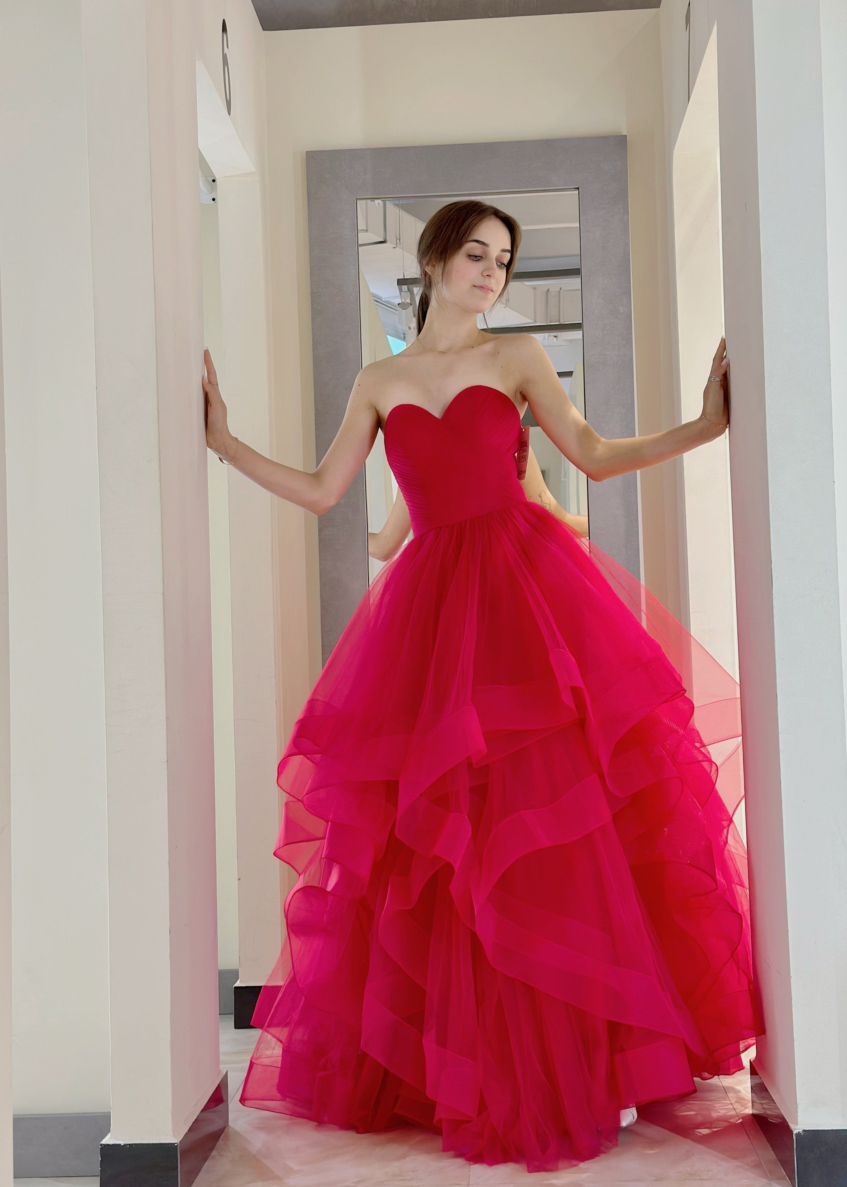 Abito da sposa rosso