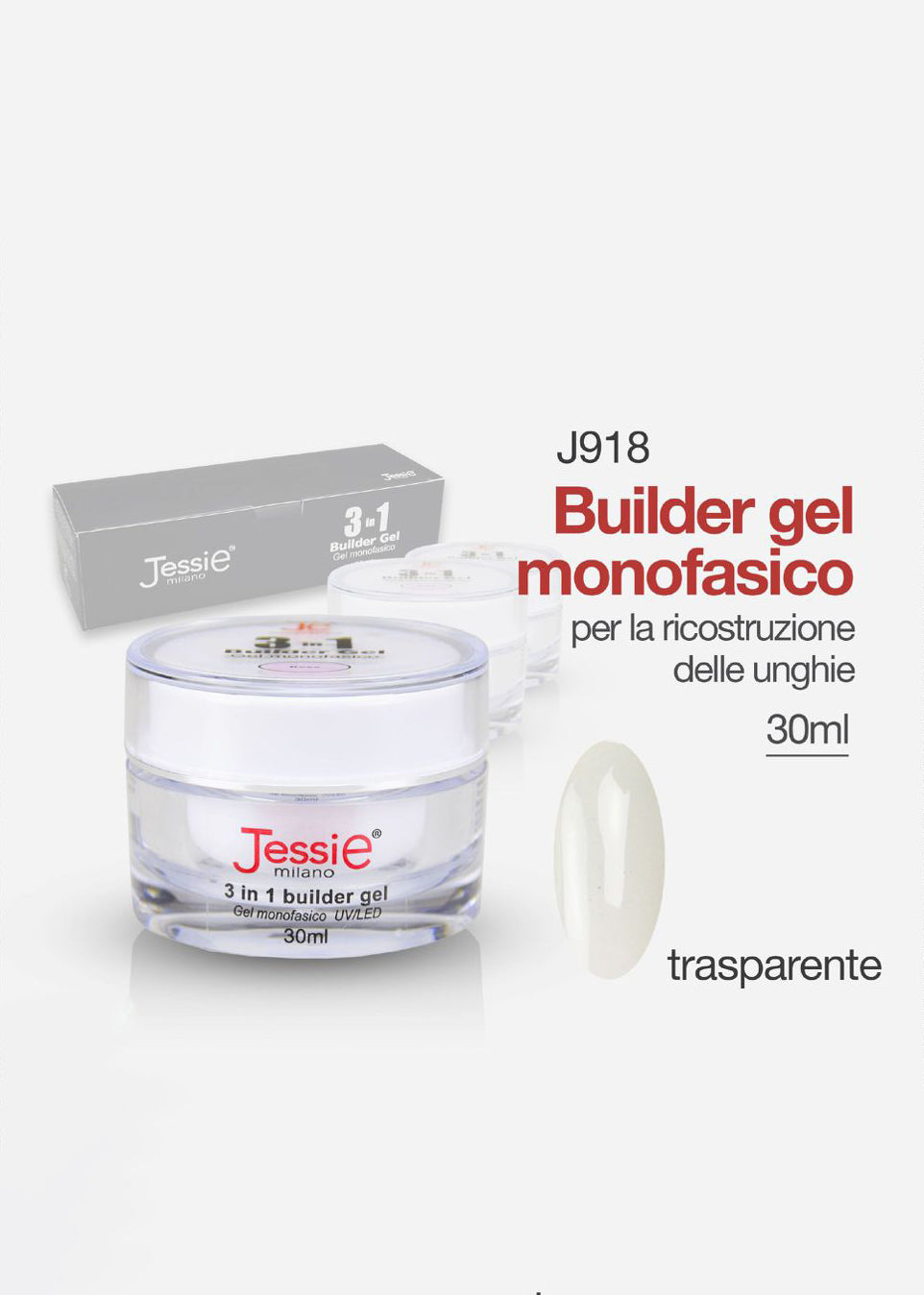 Gel costruttore - monofasico Trasparente