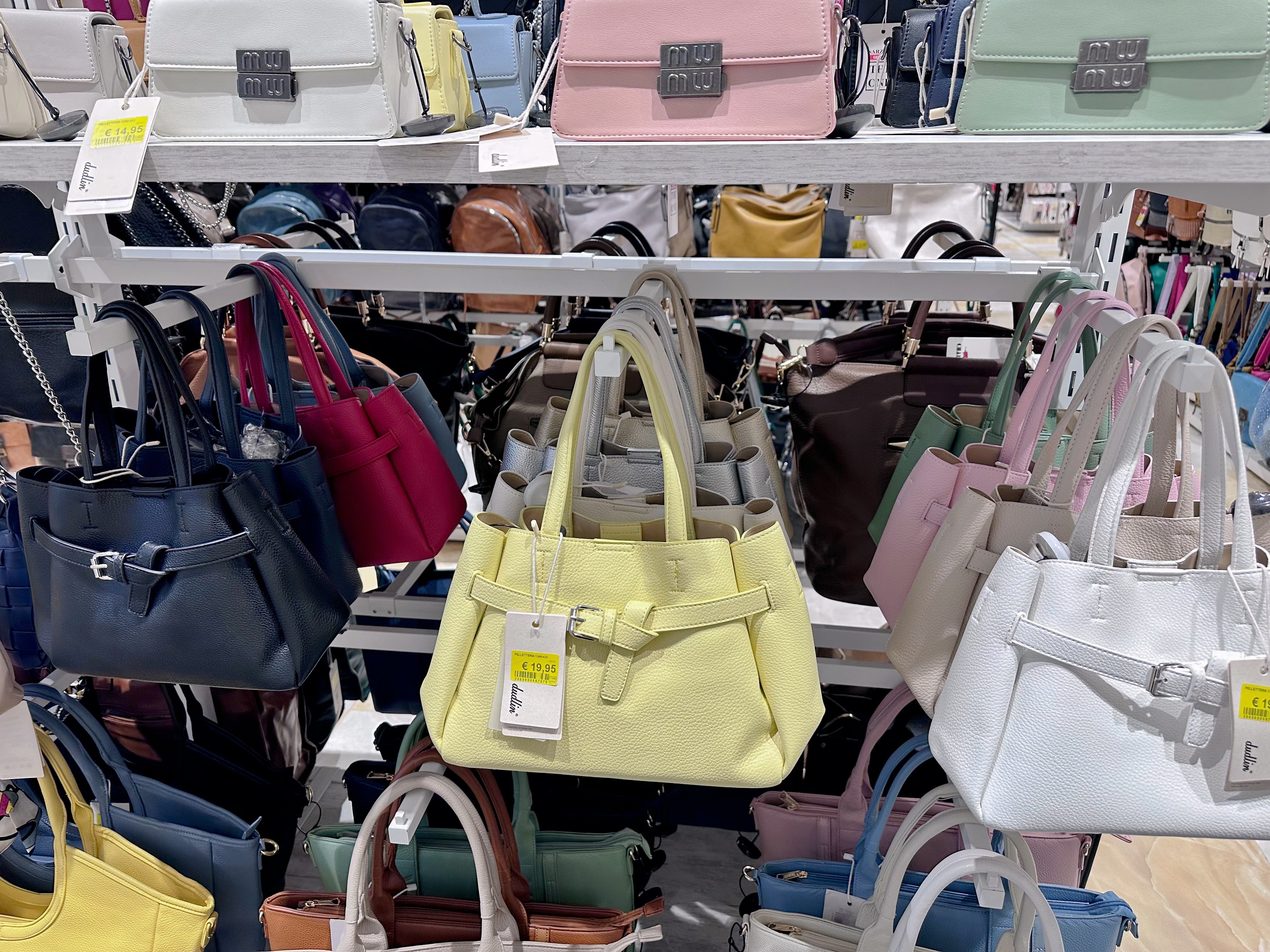 Borsa Elegante in Pelle Sintetica - Colore Rosa