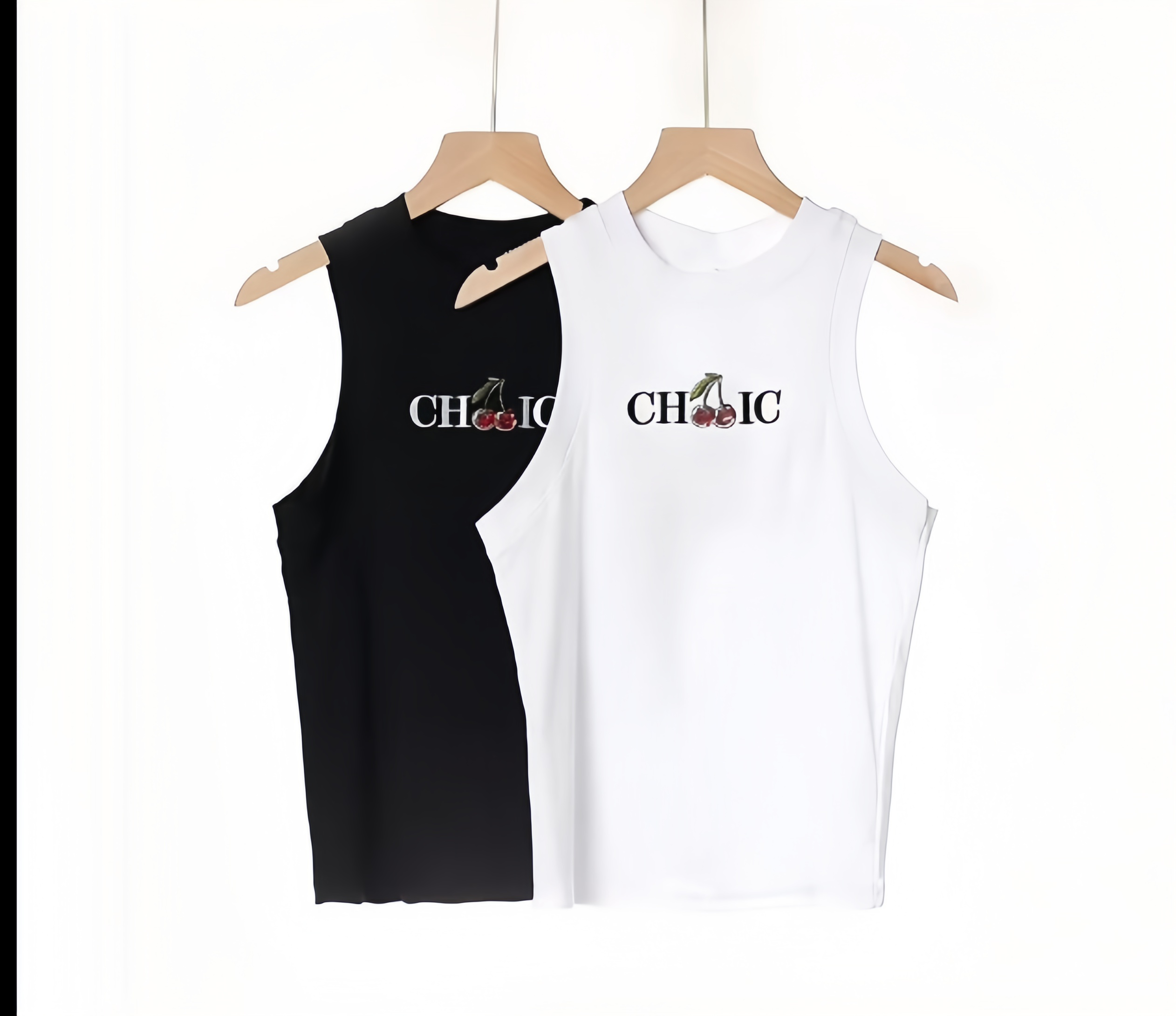 Gilet con ricamo ciliegie 🍒