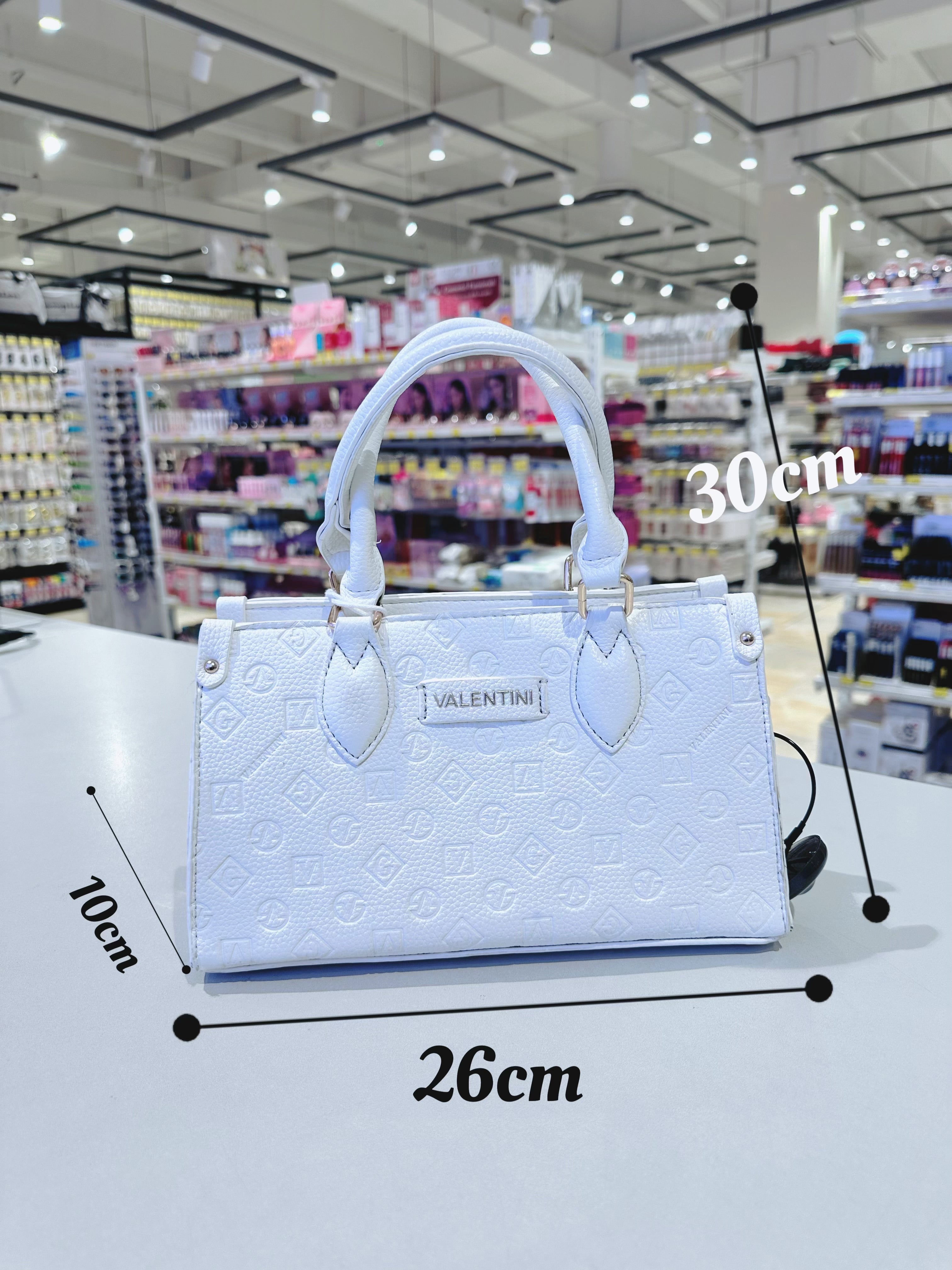 Borsa a Mano Bianca Valentini - L’eleganza incontra lo stile