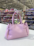 Borsa Elegante in Pelle Sintetica - Colore Rosa