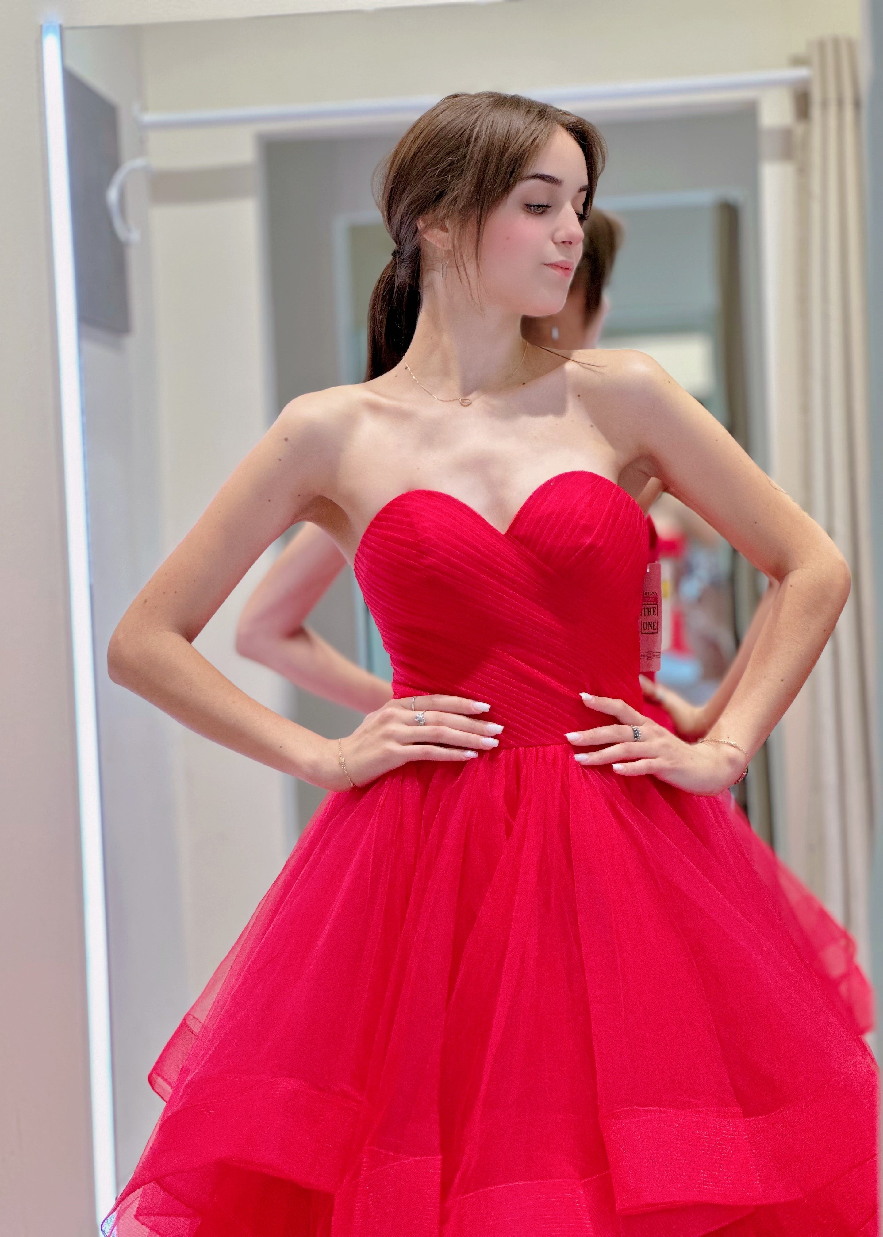 Abito da sposa rosso