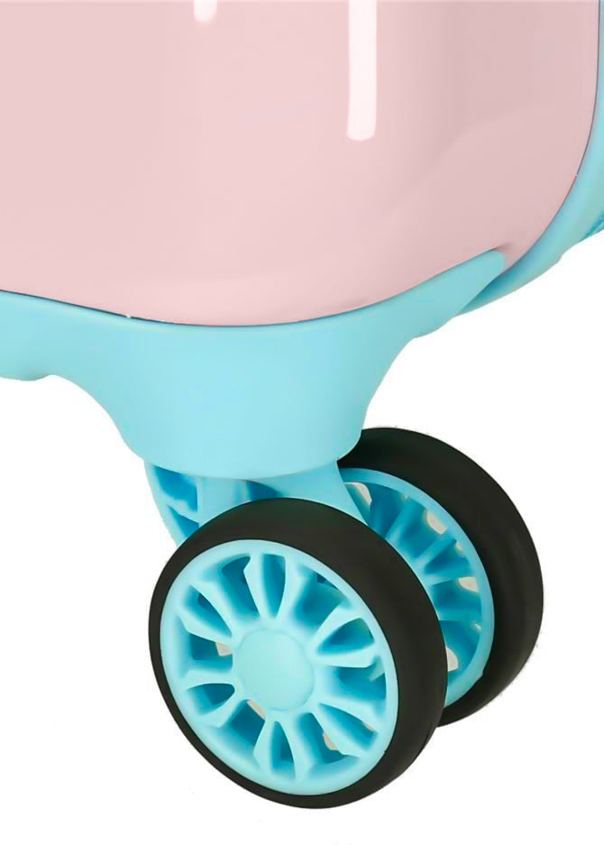 Enso Magic Unicorn Valigia da cabina rosa