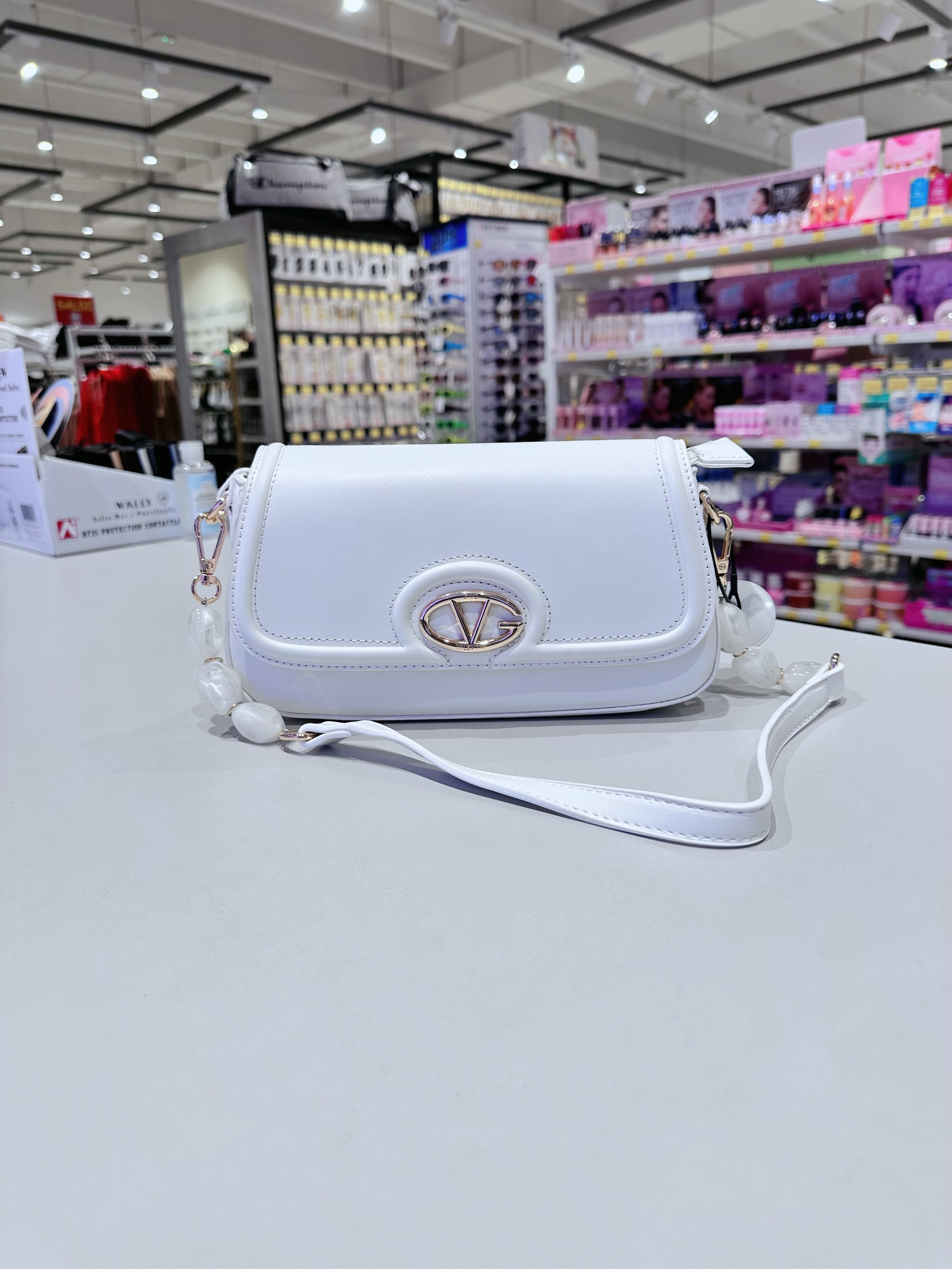Elegante Mini Borsa Bianca - Stile e Funzionalità in Uno