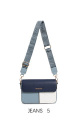 Borsa a tracolla multicolore funzionale Jeans
