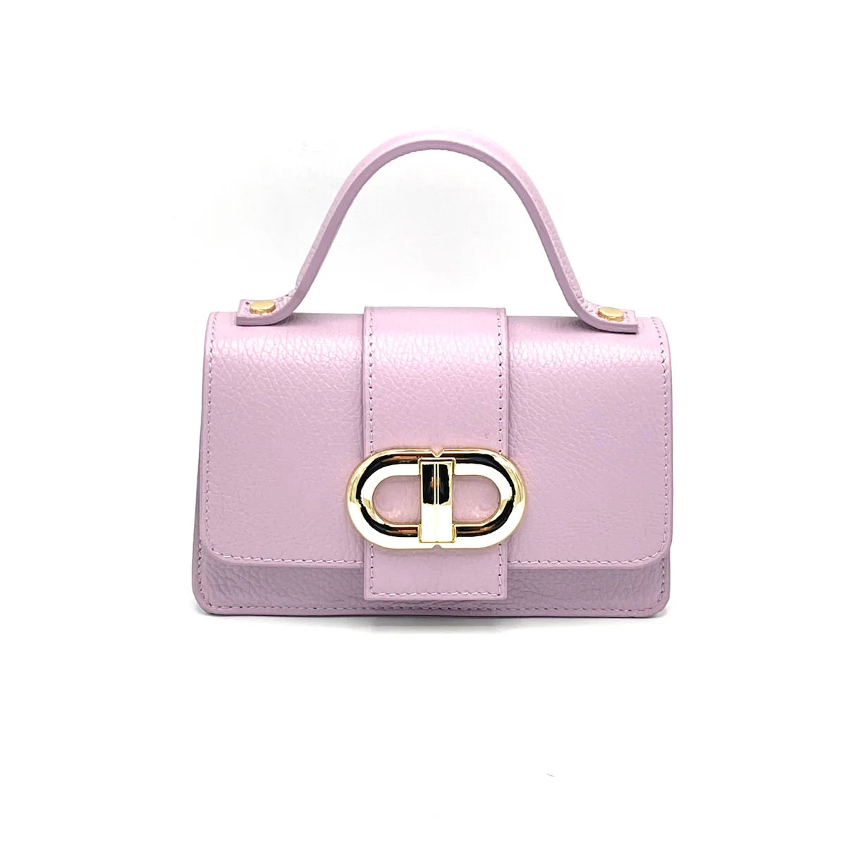 Genuine leather shoulder bag, MINI size, made in Italy, art. 112413 Lidac