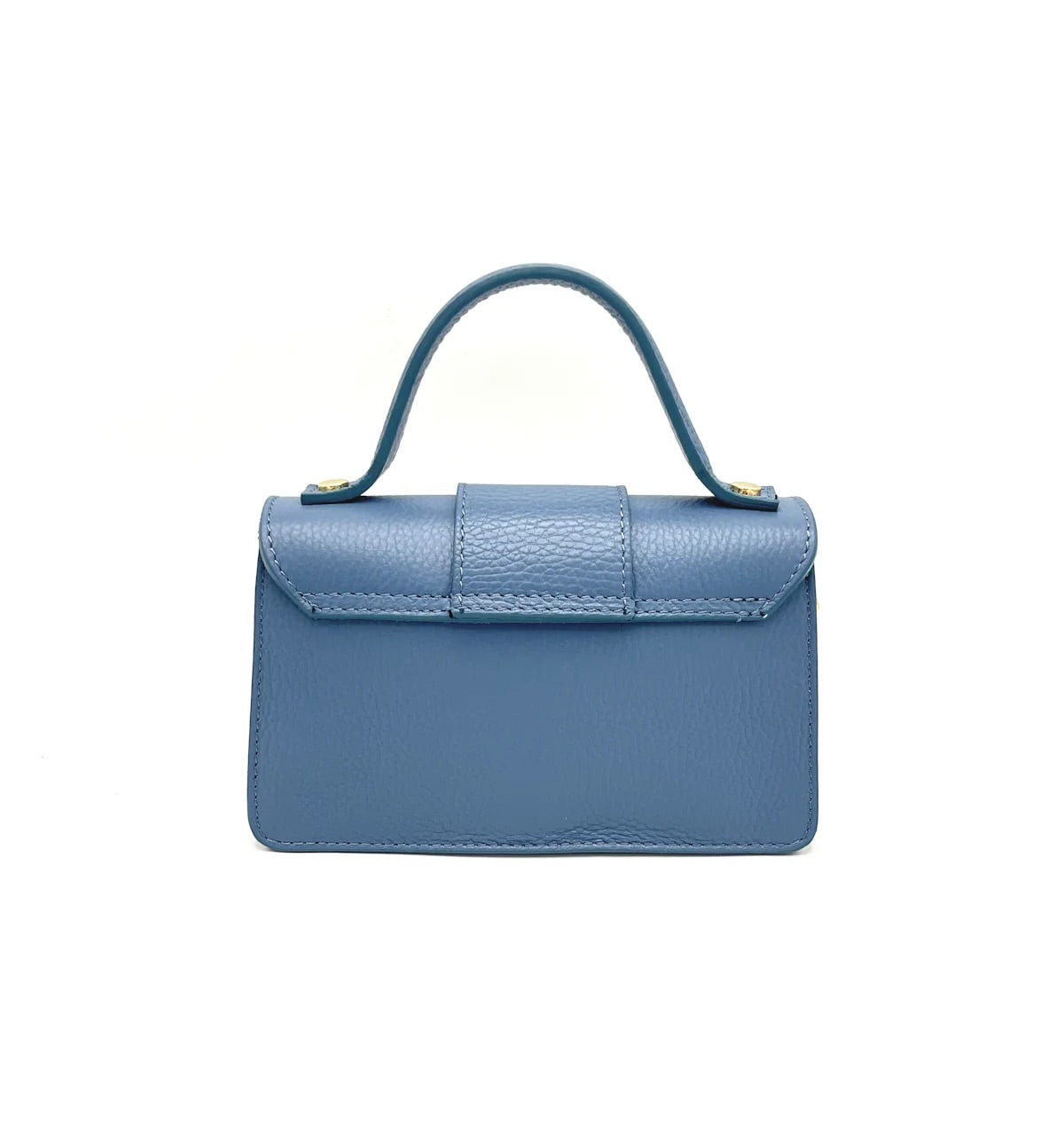 Genuine leather shoulder bag, MINI size, made in Italy, art. 112413