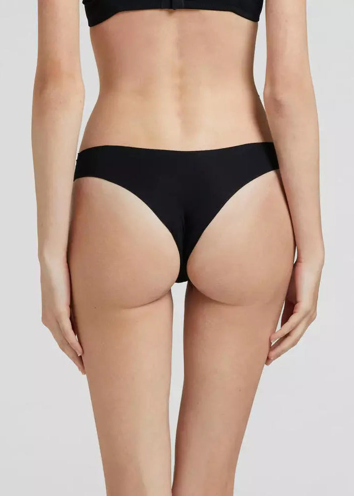 Brasiliana donna invisibile Pompea vita bassa in cotone organico 2 pz